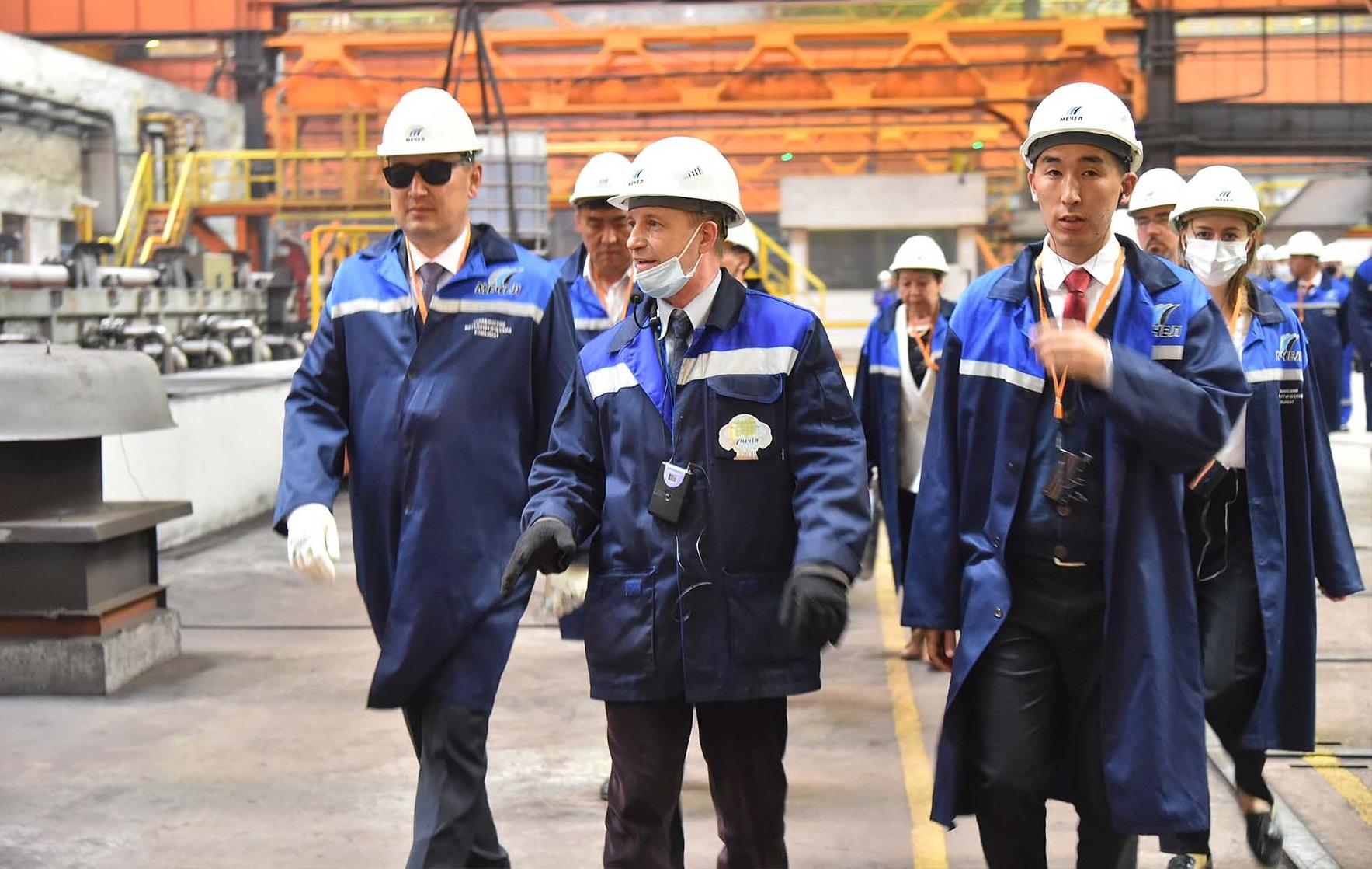 Челябинский металлургический комбинат посетила официальная делегация из Киргизии