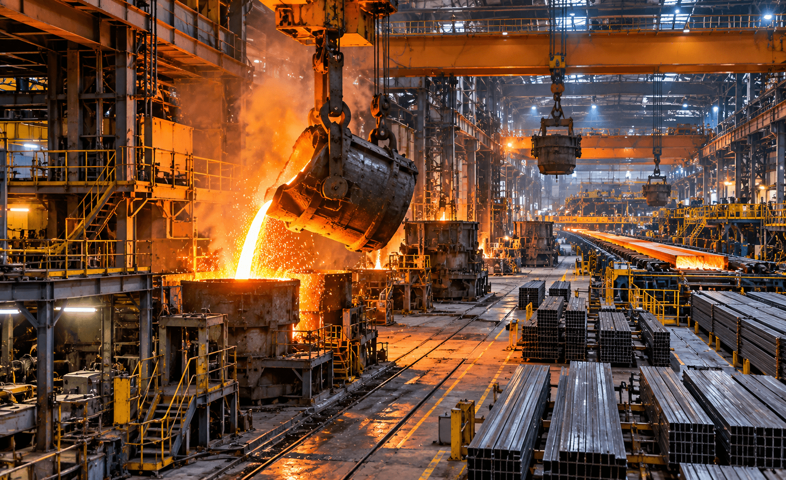Российская металлургия сократила производство на 3,4% за девять месяцев 2026 года
